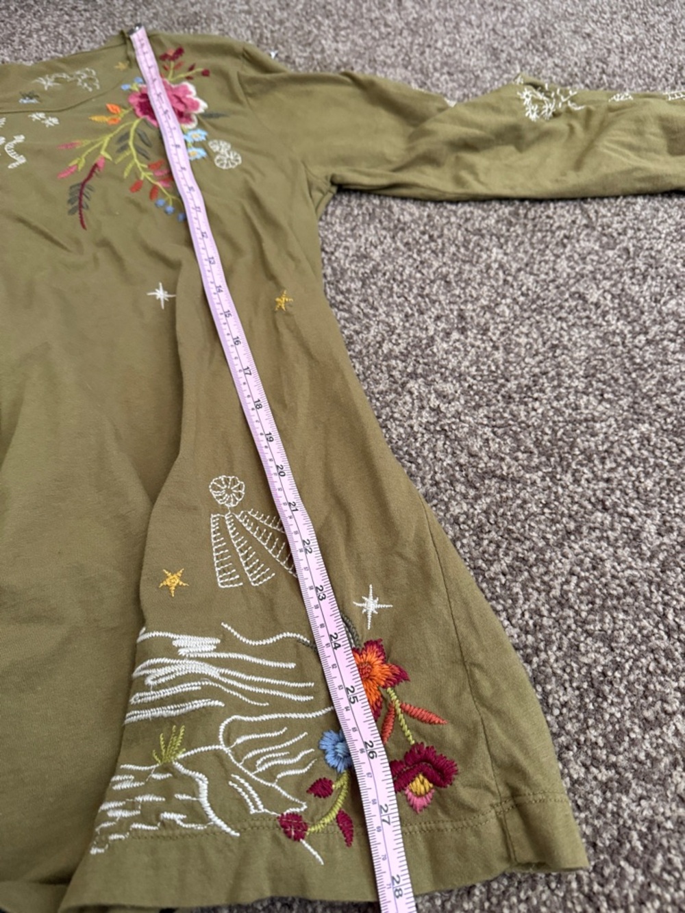 RARE Johnny Was Keone Puff Sleeve Tunic - Picture 12 of 12